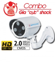 (Giá Shock) Combo Camera AHD 2.0